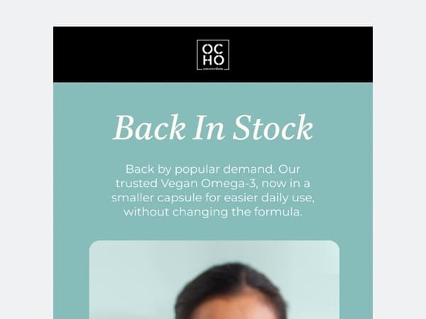 Same Omega-3 you love. Smaller capsule. 💚