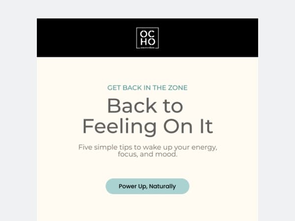 5 simple ways to find your focus today 💚