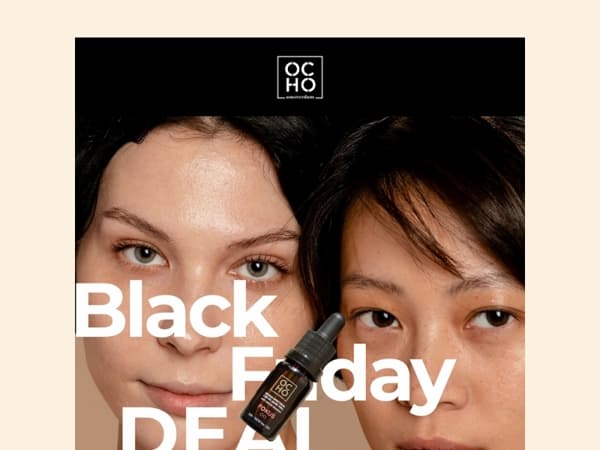 Your inner circle perk: 30% off OCHO this Black Friday 🎁