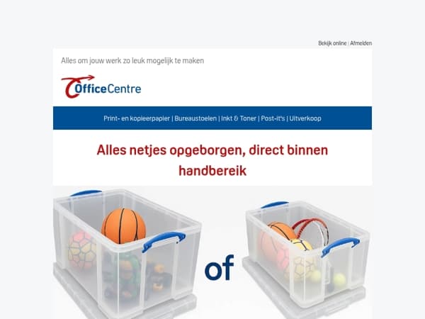 Ruimte maken was nog nooit zo makkelijk 🗂️