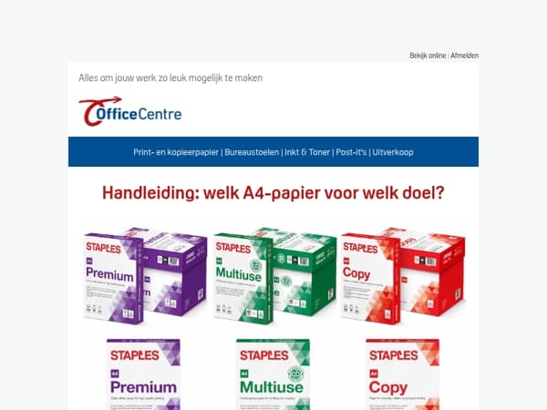 Dé keuze voor vlekkeloos printen – ontdek welk papier!