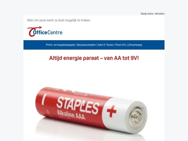 Batterijen voor elk apparaat, nu kopen!