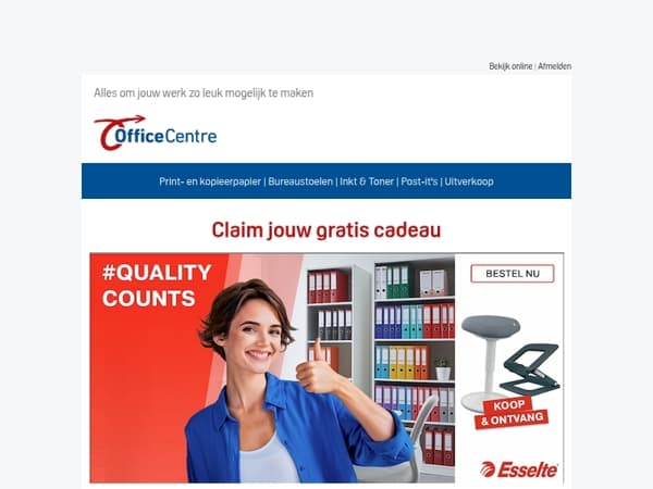 🎁 Ontvang een gratis Leitz cadeau bij je aankoop