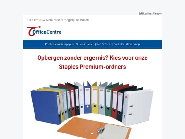 Losslingerende papieren? Tijd voor structuur! 📁