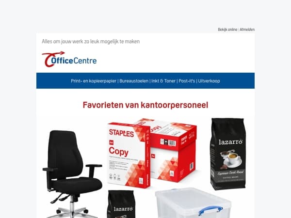 Onze absolute kantoortoppers – voor werk dat wérkt