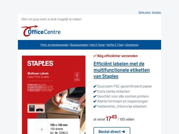 Nooit meer gedoe met etiketten