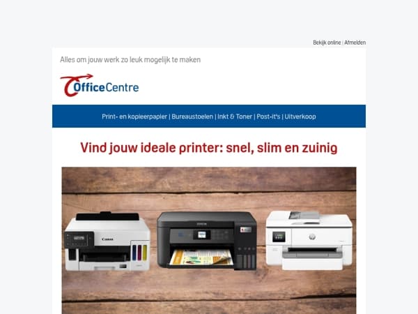 Voordelig printen? Ontdek deze top inkjetaanbiedingen!