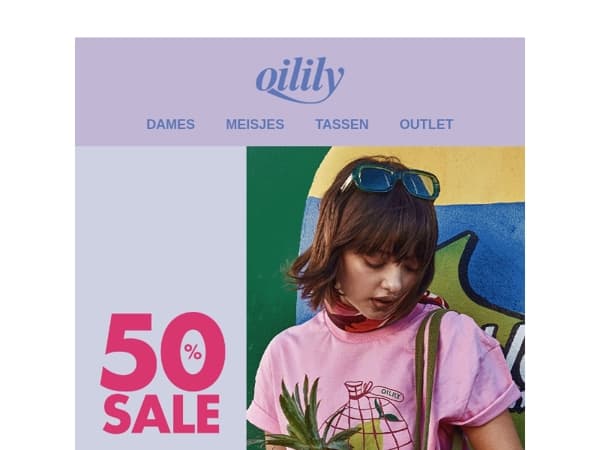 50% korting op de complete SS25 Collectie!