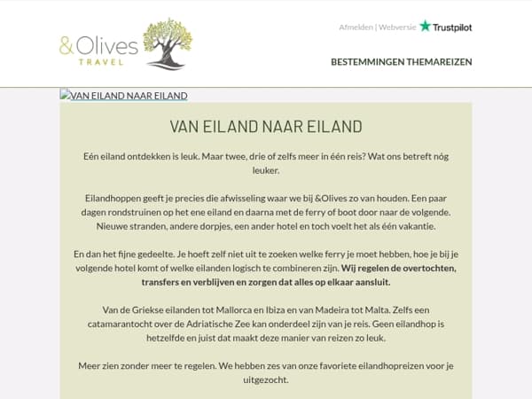 Van eiland naar eiland