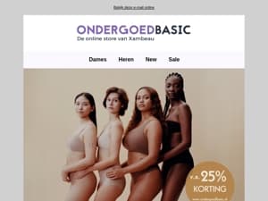 Nu v.a. 25% Korting op Chantelle SoftStretch!