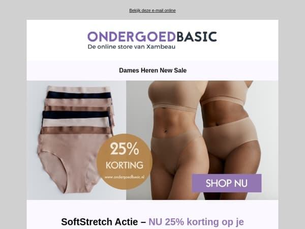 🌸 SoftStretch favorieten nu met 25% korting! ✨