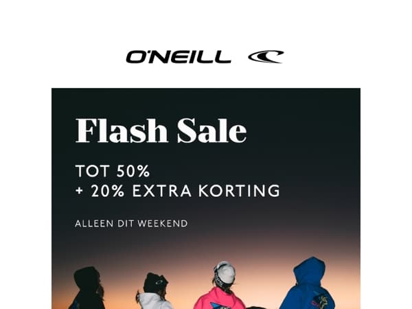Laatste kans: onze sale eindigt vanavond
