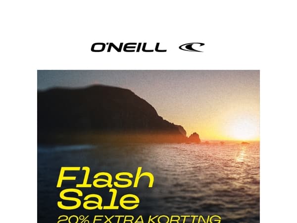 Eindigt vandaag: Flash Sale