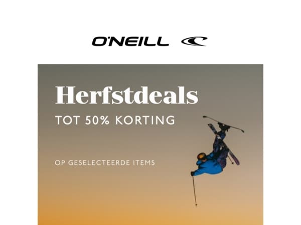 De laatste dagen van onze herfstdeals