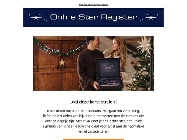 Geef deze kerst betekenis 🌟 Geef een ster!