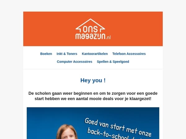 Korting op Inkt, Kantoorartikelen en alles voor je creatieve brein 🧠