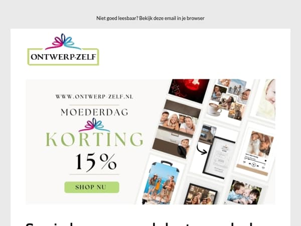 Speciaal voor mama: de beste moederdag cadeau's