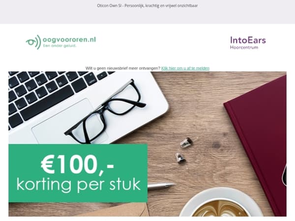 NIEUW: Oticon Own SI-hoortoestellen