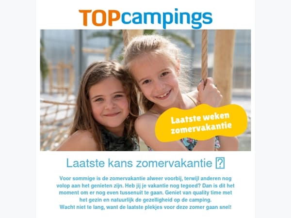 Laatste kans zomervakantie 🌞