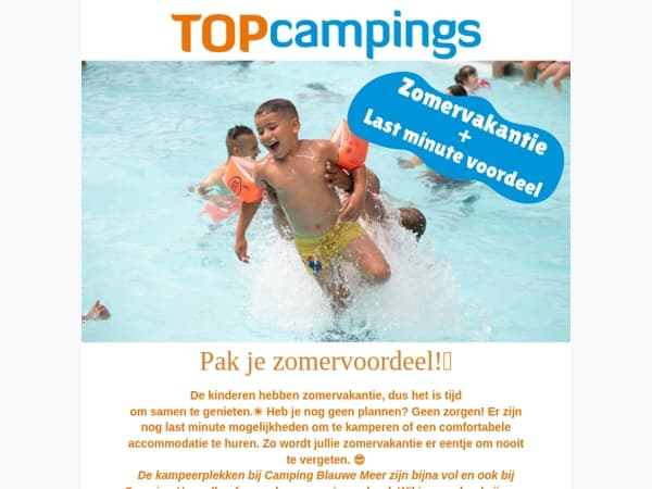 Pak je zomervoordeel!🎊