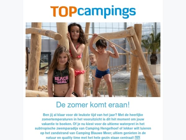 Boek jouw zomervakantie. 😍