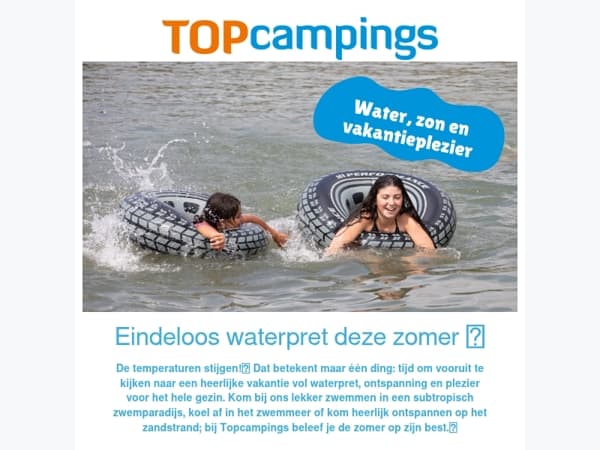 Eindeloos waterpret deze zomer 💦