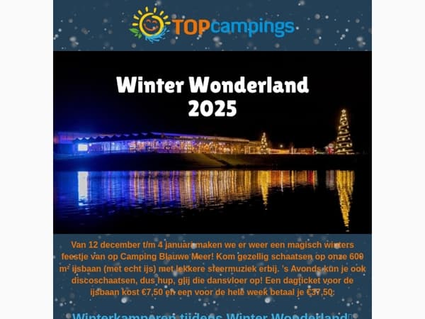 Winter Wonderland bij Blauwe Meer!☃️