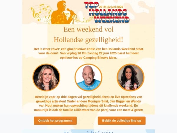 TOP Hollands weekend🎤✨