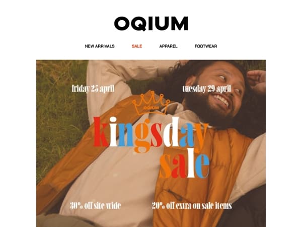 Last Call: King's Day Savings End Tonight!