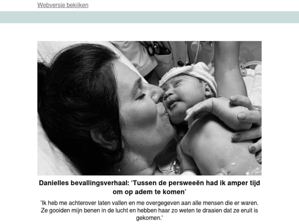 19 jaar lang bleven de zwangerschapstesten negatief voor Nadia (43): ‘Verlies de hoop niet’