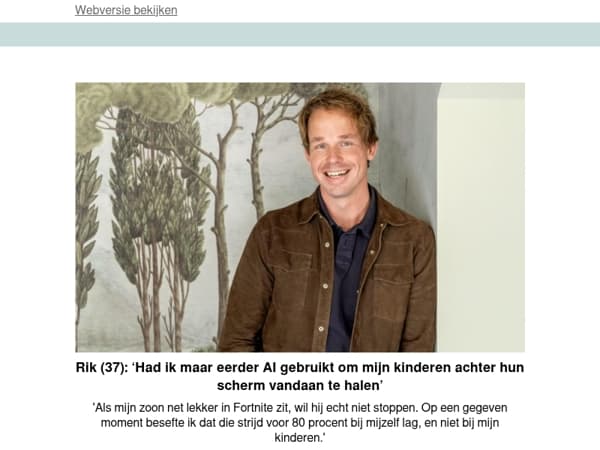 Lauren: ‘Altijd krijg ik als moeder dat gevoel: schiet op. Los het op. Houd de boel niet op’