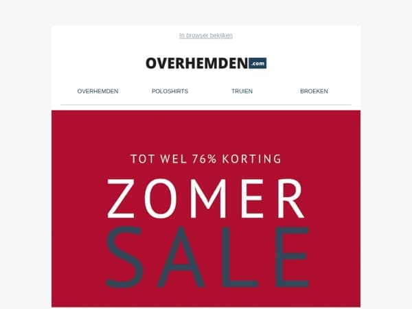 Opruiming ❱ 20% extra korting met code: SUM25