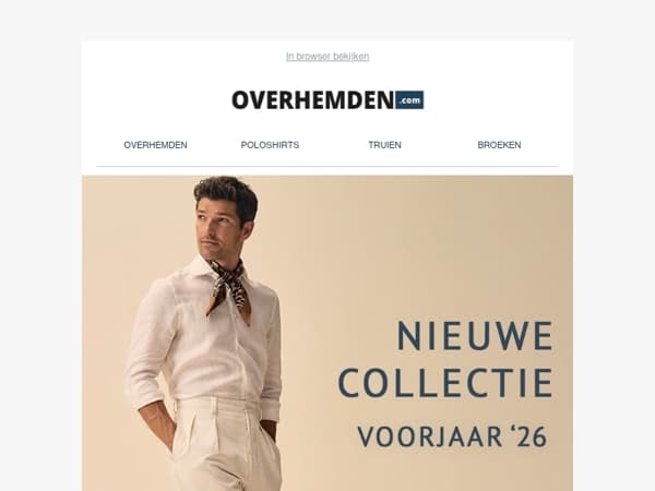 Nieuwe collectie 🌿 stijlvolle lentemode van OLYMP, Eterna & meer