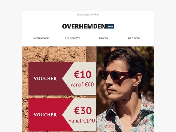 Heb jij de waardebon van €50 al ingewisseld? 🔥
