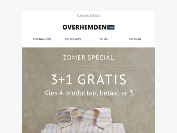 Laatste kans ❱❱ Kies 4 artikelen, betaal er maar 3