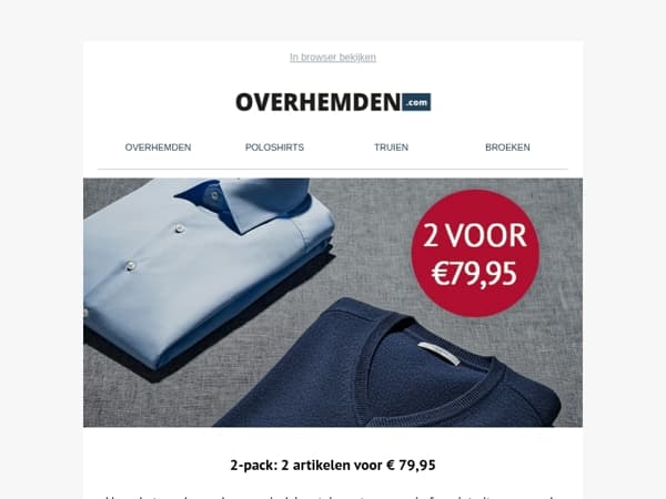 Jouw 2e Advent Cadeau 🌟 2-pack voor slechts € 79,95