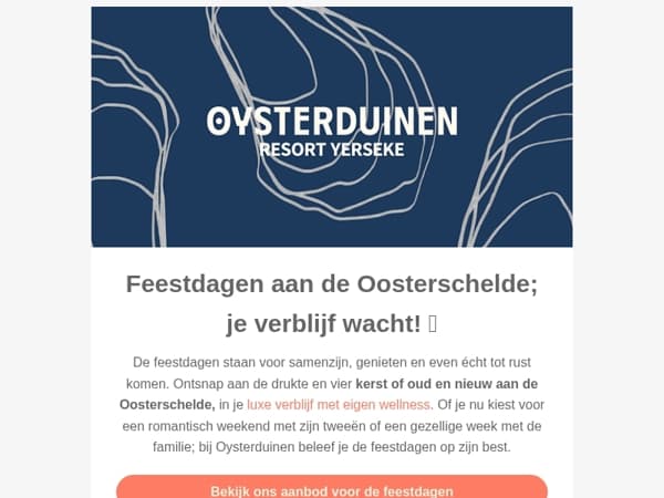 Vier de feestdagen aan de Zeeuwse kust bij Oysterduinen! 🎄
