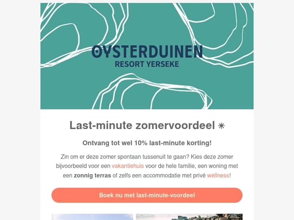 Tot 10% last-minute voordeel - geniet deze zomer op jouw manier ☀️
