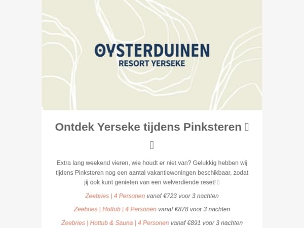 Geniet van een extra lang weekend aan de Zeeuwse kust! 😍