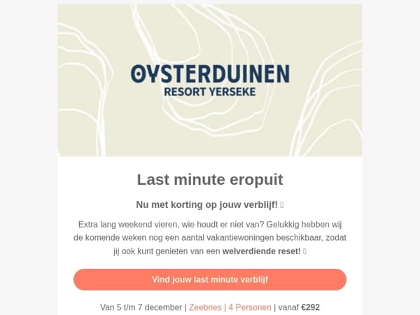 Last minute verblijven in Zeeland met korting! 💰