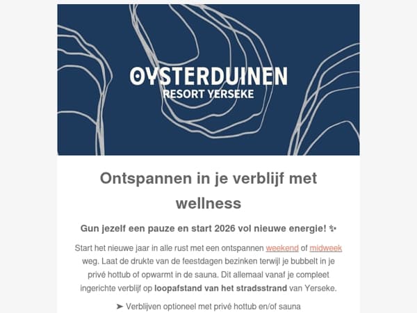 Verzeker jouw welverdiende break in 2026 ✨