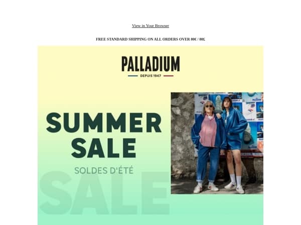Welcome summer with up to 50% off