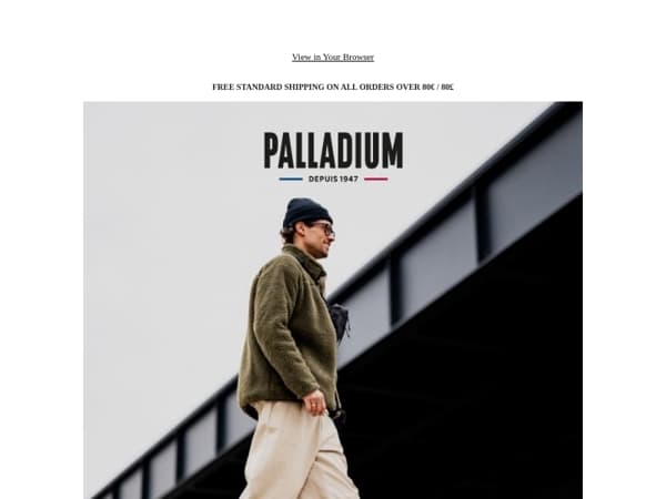 Palladium revisits the workwear spirit