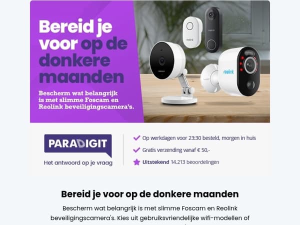 Optimale huisbeveiliging met Reolink en Foscam
