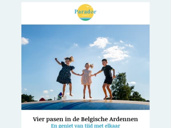 Vier een heerlijk lang paasweekend in de Belgische Ardennen! 🐣🌷