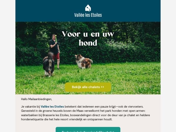 Bospaadjes, kwispelende staarten