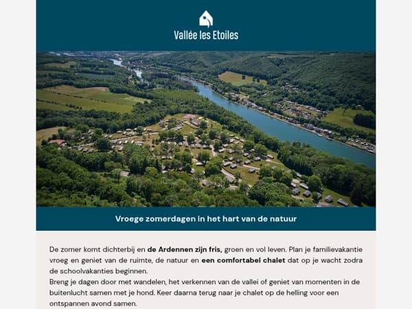 Zomer in de Ardennen? Boek je chalet vooraf
