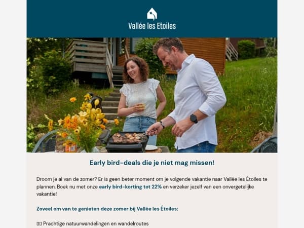 Early bird-deals die je niet mag missen!