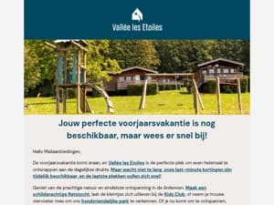 Jouw perfecte voorjaarsvakantie is nog beschikbaar, maar wees er snel bij!