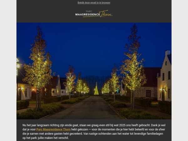 Dank je voor een prachtig 2025 🙏